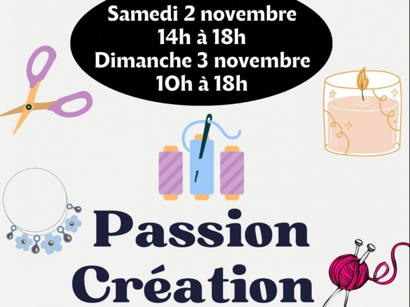 Passion Création 02 et 03 Novembre